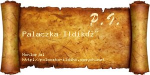 Palaczka Ildikó névjegykártya